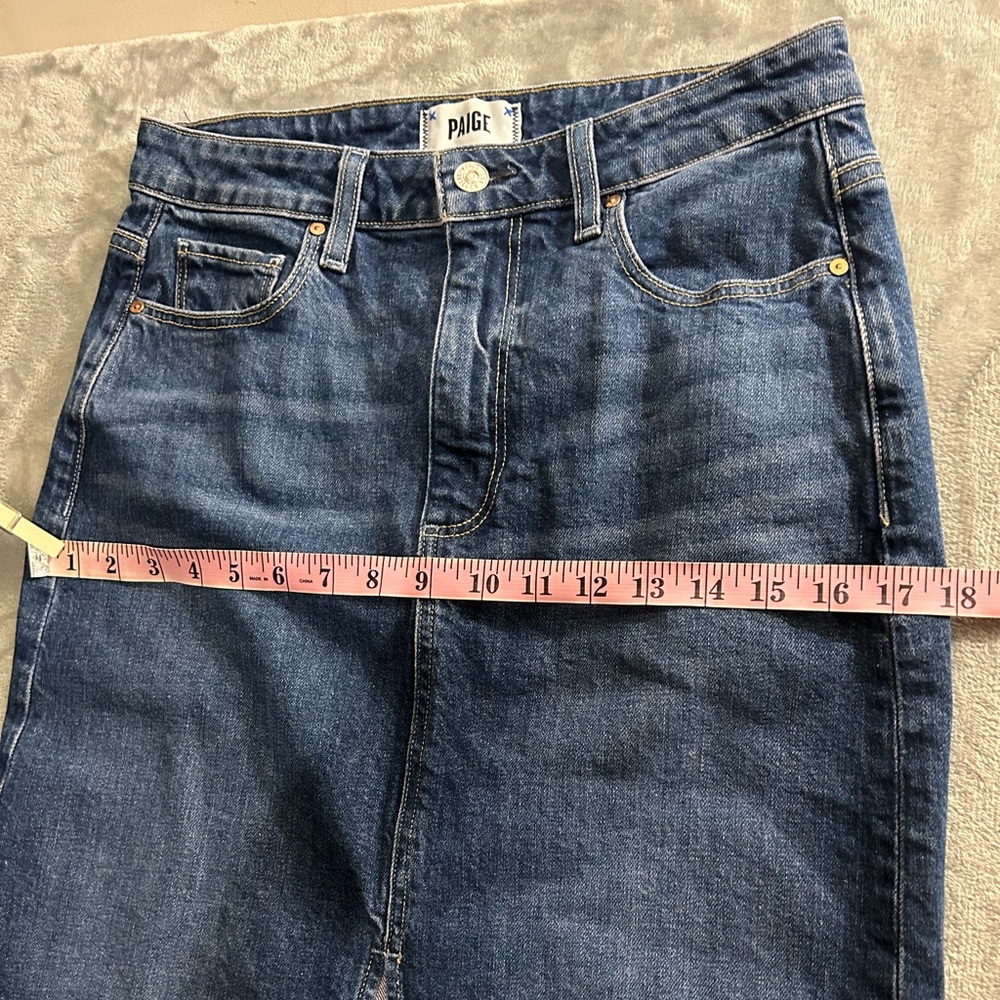 PAIGE Angela denim maxi skirt - Picture 13 of 16